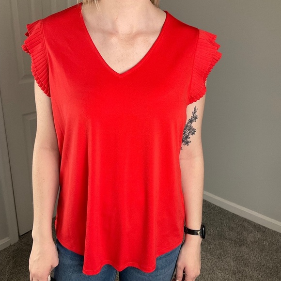 Adrianna Papell Tops - Short Sleeve Blouse